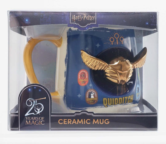 Harry Potter Mug Golden Snitch 2D Relief Figural