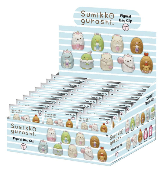 Sumikko Gurashi 3D PVC Bag Clips Series 1 Blind Bag Display (24)