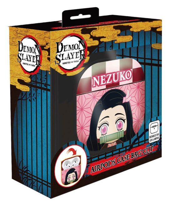 Demon Slayer 3D Foam Airpods Case Bag Clip Nezuko Display (12)