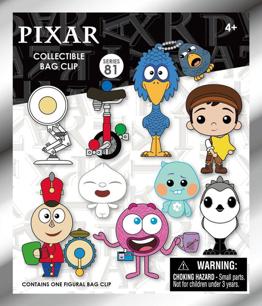 Pixar 3D PVC Bag Clips Series 82 Blind Bag Display (24)
