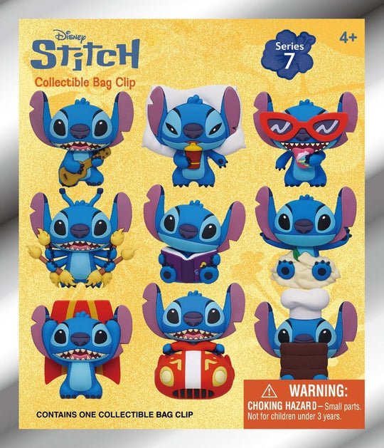 Lilo & Stitch 3D PVC Bag Clips Series 7 Display (24)
