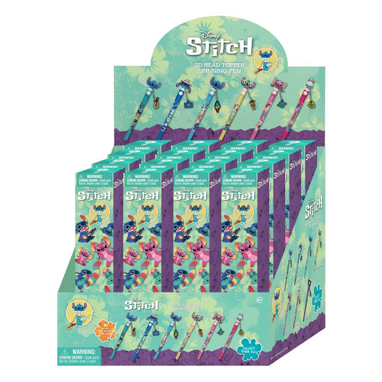 Lilo & Stitch  3D Head Topper Spinning Pen Stitch Display (12)
