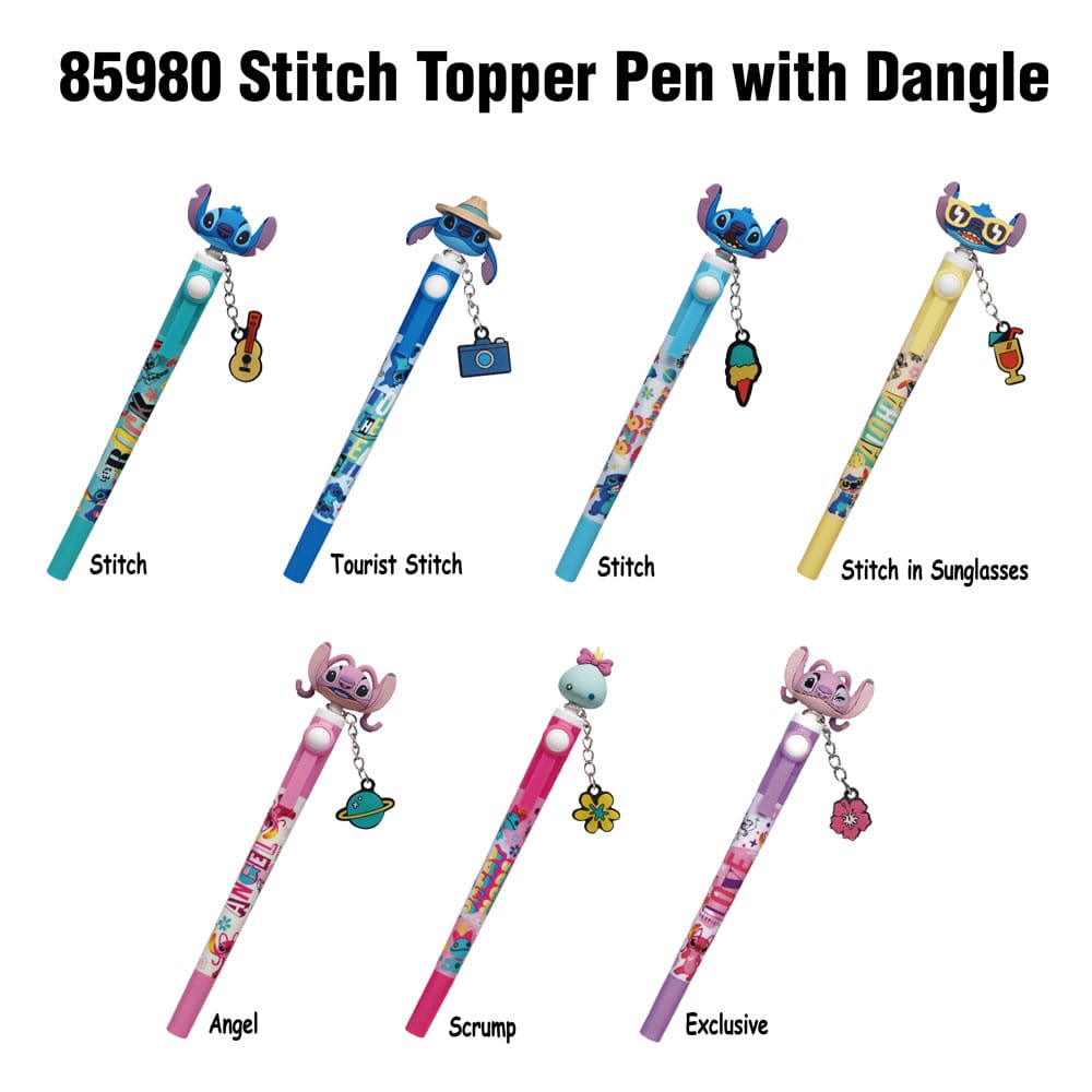 Lilo & Stitch  3D Head Topper Spinning Pen Stitch Display (12)