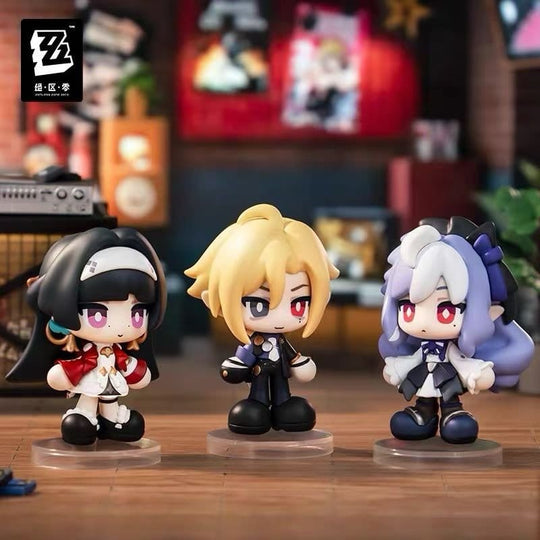 Zenless Zone Zero PVC Mini Figures Tiny Agents 8-10 cm Blind Box Display (12)