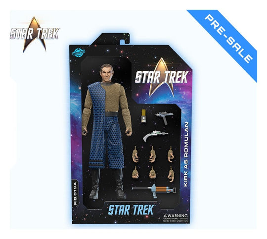 Star Trek 1/10 Action Figure Kirk as Romulan (The Enterprise Incident) 16 cm
