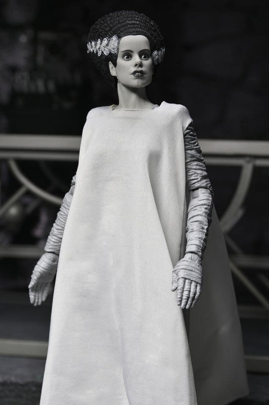 Universal Monsters 2-Pack Action Figure Bride of Frankenstein 90th Anniversary The Monster & His Mate (B&W) 18 cm
