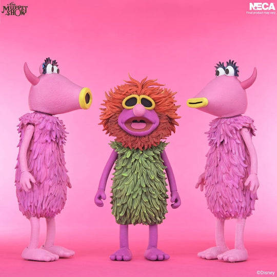 The Muppet Show Ultimate Action Figures 3-Pack Mahna Mahna and The Snowths 18 cm