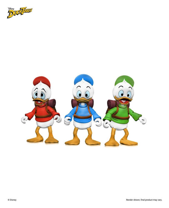 DuckTales Ultimate Action Figures 3-Pack Huey, Dewey, and Louie 18 cm