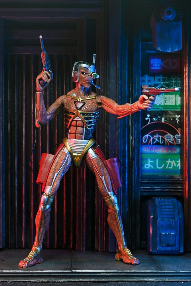 Iron Maiden Future Past World Tour Ultimate Action Figures 2-Pack Senjutsu Eddie and Somewhere in Time Eddie 18 cm