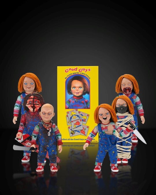 Chucky (TV Series) Action Figures Blind Box 1/7 Good Guy Series 1 Assortment (12)