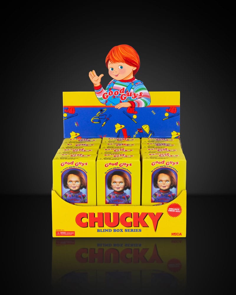 Chucky (TV Series) Action Figures Blind Box 1/7 Good Guy Series 1 Assortment (12)