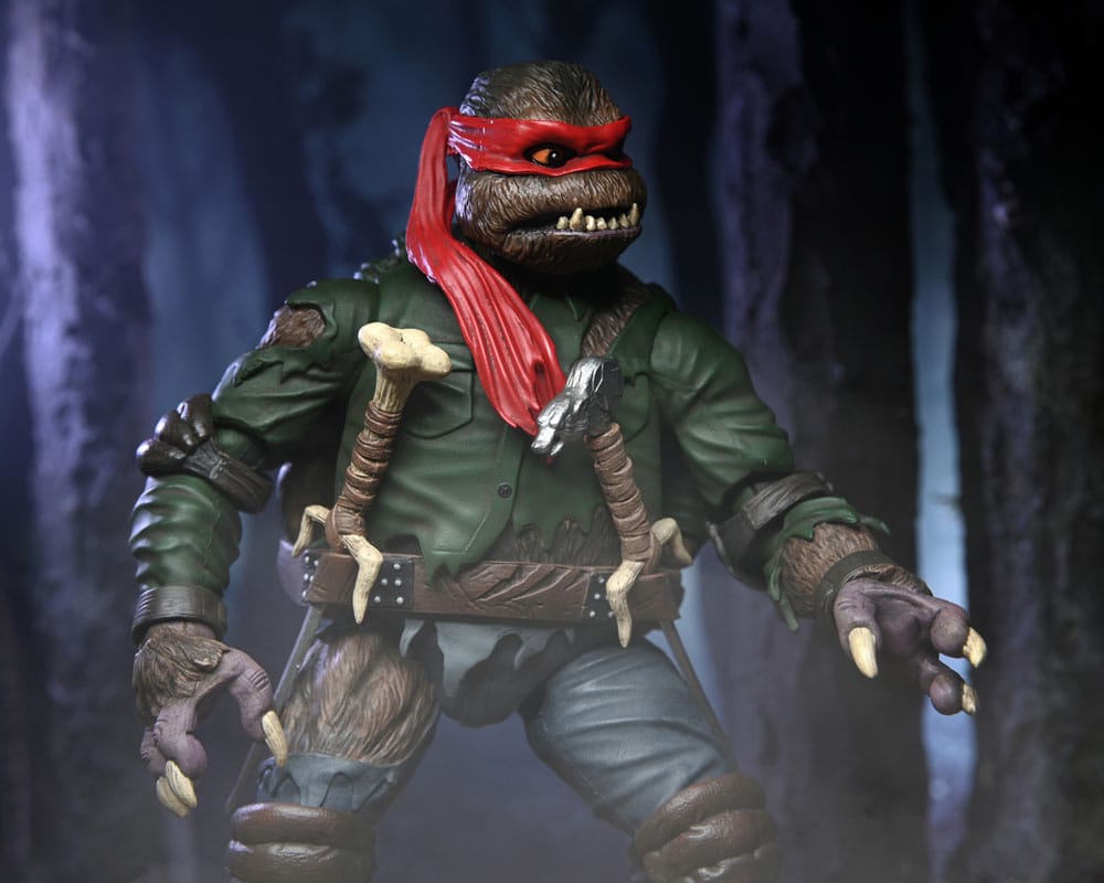 Universal Monsters/Teenage Mutant Ninja Turtles Action Figure Raphael as the Wolfman 18 cm