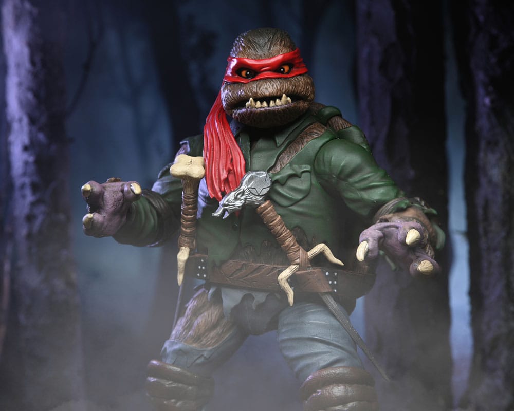 Universal Monsters/Teenage Mutant Ninja Turtles Action Figure Raphael as the Wolfman 18 cm