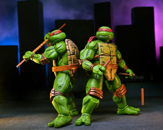 Teenage Mutant Ninja Turtles (Mirage Comics) 4-Pack Action Figures Leonardo, Raphael, Michelangelo, Donatello 18 cm