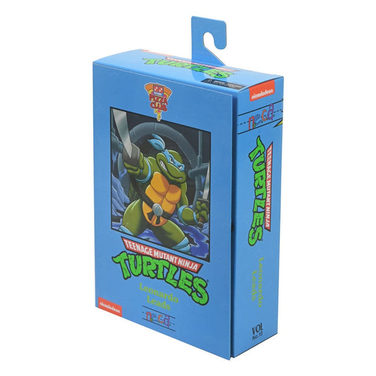 Teenage Mutant Ninja Turtles (1987 Cartoon) Action Figure Ultimate Leonardo (VHS) 18 cm