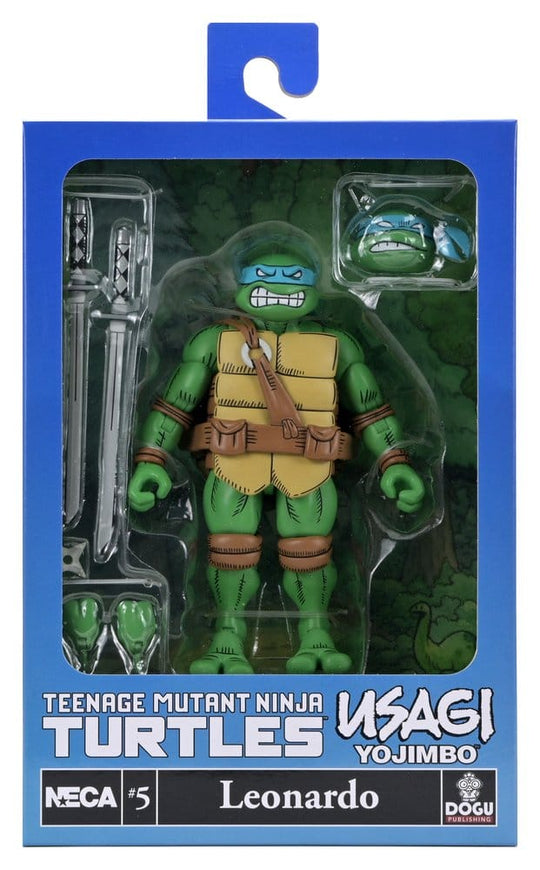 Teenage Mutant Ninja Turtles x Usagi Yojimbo Ultimate Action Figure Leonardo 18 cm