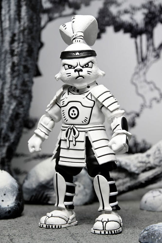 Usagi Yojimbo Action Figure Samurai Usagi Yojimbo (Black & White) 18 cm