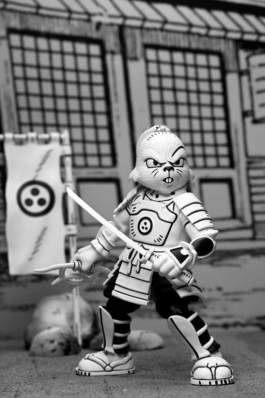 Usagi Yojimbo Action Figure Samurai Usagi Yojimbo (Black & White) 18 cm