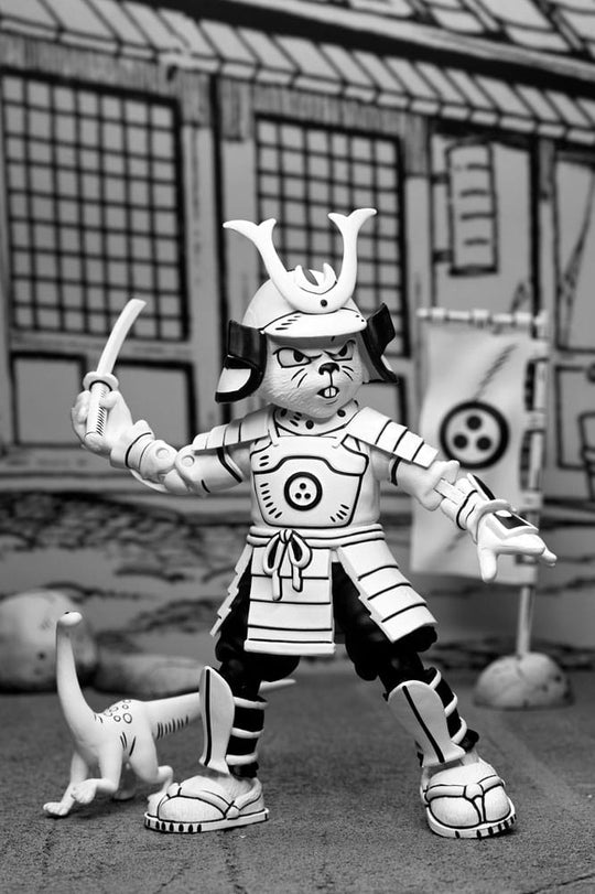 Usagi Yojimbo Action Figure Samurai Usagi Yojimbo (Black & White) 18 cm