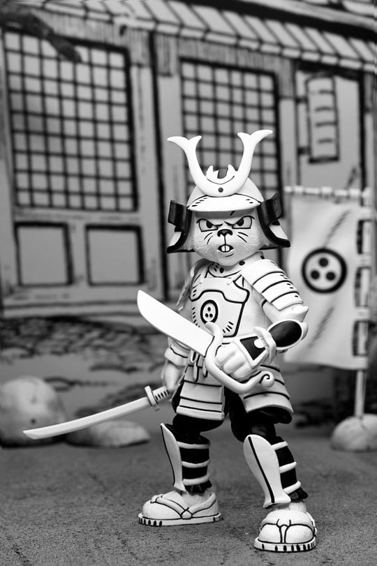 Usagi Yojimbo Action Figure Samurai Usagi Yojimbo (Black & White) 18 cm