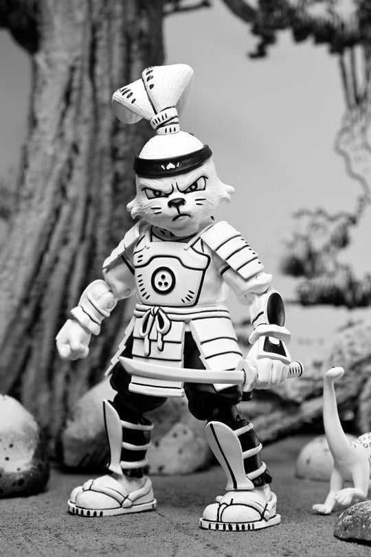Usagi Yojimbo Action Figure Samurai Usagi Yojimbo (Black & White) 18 cm