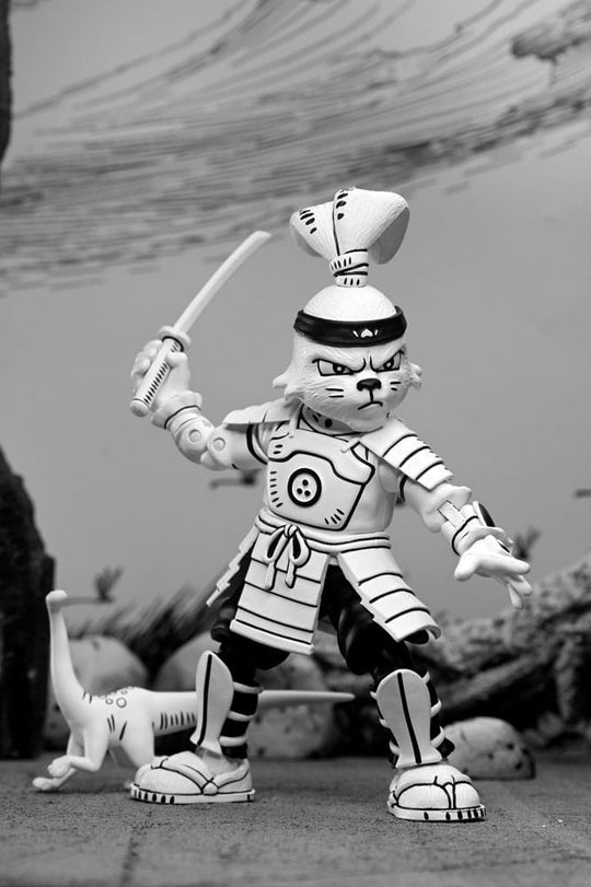 Usagi Yojimbo Action Figure Samurai Usagi Yojimbo (Black & White) 18 cm