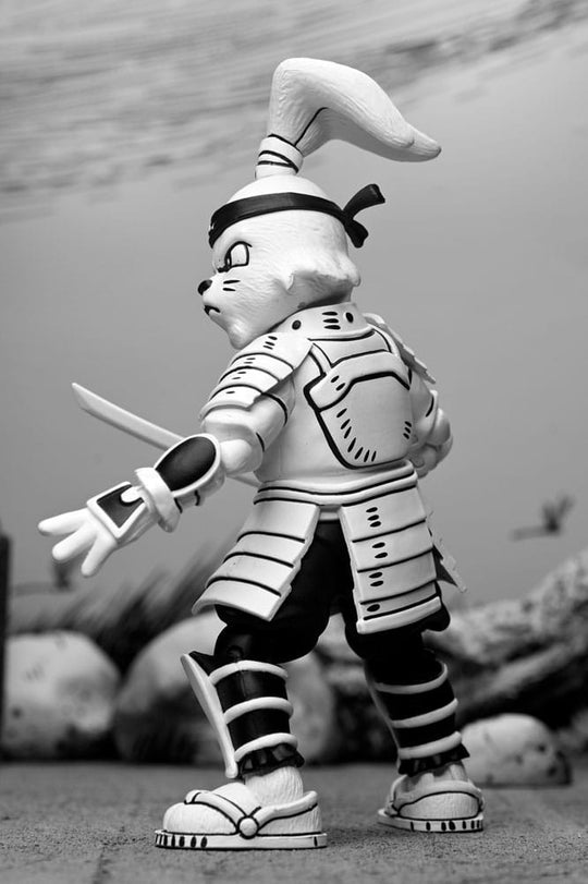 Usagi Yojimbo Action Figure Samurai Usagi Yojimbo (Black & White) 18 cm