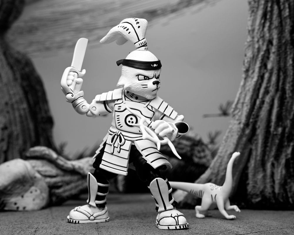 Usagi Yojimbo Action Figure Samurai Usagi Yojimbo (Black & White) 18 cm