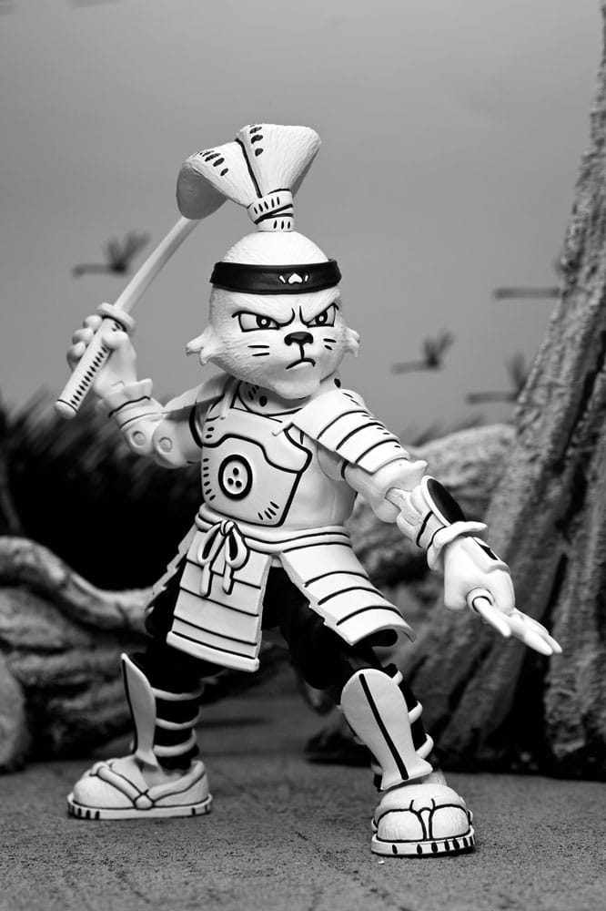 Usagi Yojimbo Action Figure Samurai Usagi Yojimbo (Black & White) 18 cm