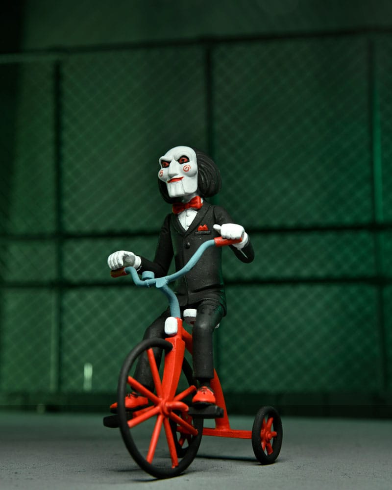 Saw Toony Terrors Action Figure Jigsaw Killer with Billy and Tricycle Boxed Set 15 cm