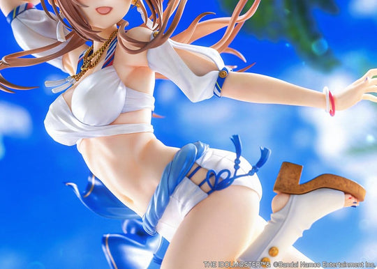 The Idolmaster Gakuen PVC Figure 1/7 Himesaki Rinami Kimi to Semi Blue Ver. With Bonus 27 cm