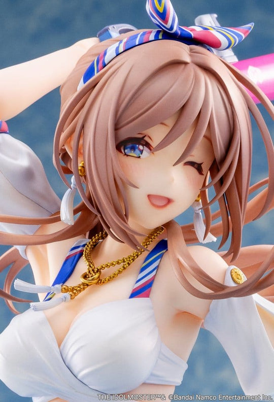 The Idolmaster Gakuen PVC Figure 1/7 Himesaki Rinami Kimi to Semi Blue Ver. 27 cm