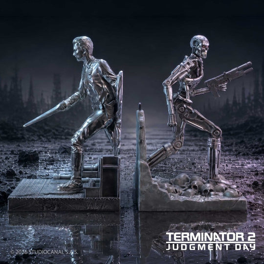 Terminator 2 Bookends T-1000 vs T-800 19 cm