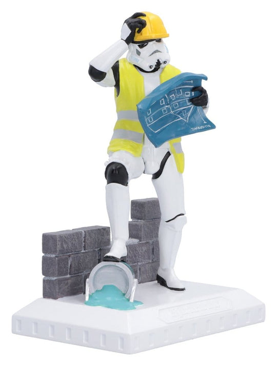 Original Stormtrooper Figure Hit a Brick Wall 18 cm