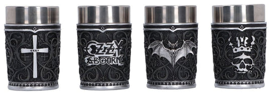 Ozzy Osbourne Shot Glass Set Prince of Darkness 9 cm