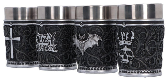 Ozzy Osbourne Shot Glass Set Prince of Darkness 9 cm