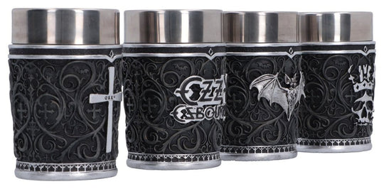 Ozzy Osbourne Shot Glass Set Prince of Darkness 9 cm