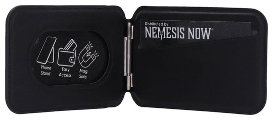 One Piece Card Holder Luffy Jolly Roger Black 10 cm