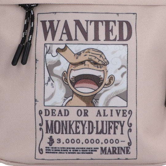 One Piece Crossbody Bag Luffy Wanted Poster 23 cm