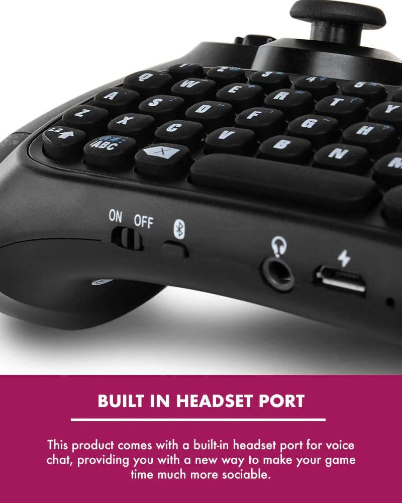 PlayStation 4 Mini Keyboard / Chatpad Bluetooth Wireless