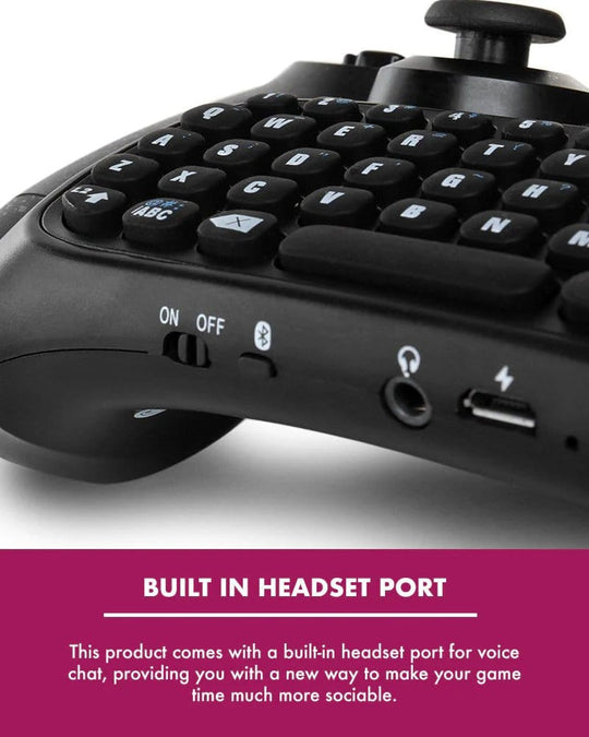 PlayStation 4 Mini Keyboard / Chatpad Bluetooth Wireless
