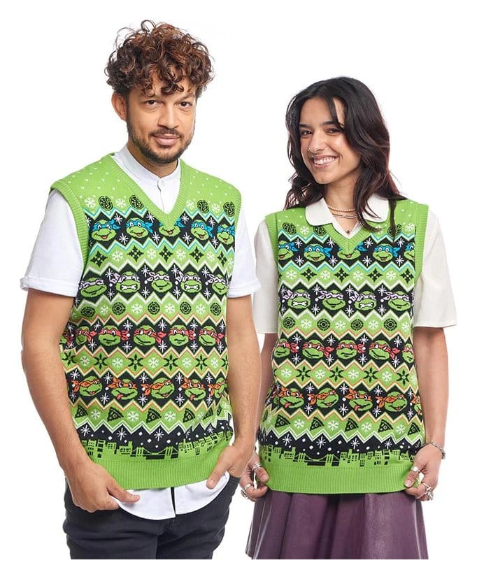 Teenage Mutant Ninja Turtles Christmas Tank Top Size S