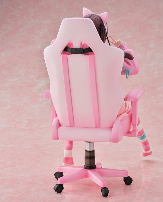 Comic Unreal PVC Statue 1/6 The Bewitching Landmine-Type Catgirl Streamer, Kuro Illustrated by Danimaru 22 cm