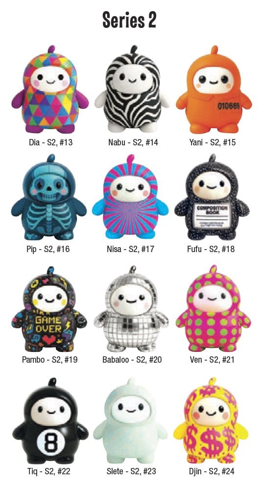 LamaTama Electronic Collectible Figures 6 cm Series 2 heo Exclusive Blind Box Display (26)