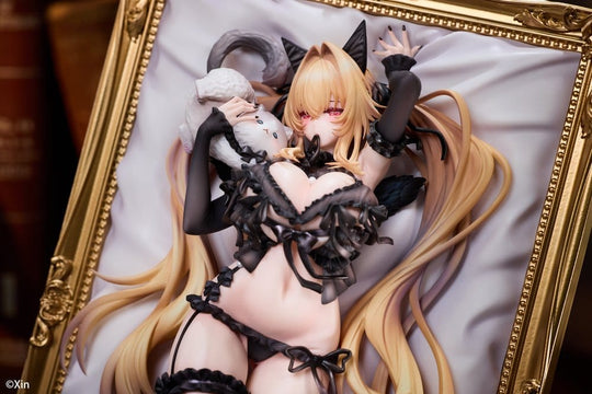 Original Character PVC Figure 1/7 Stella Black Cat Ver. Illustrated by Xin 27 cm
