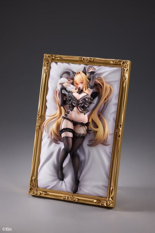 Original Character PVC Figure 1/7 Stella Black Cat Ver. Deluxe Edition 27 cm