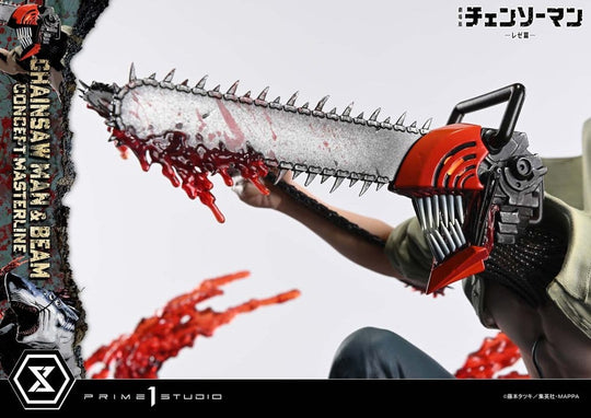 Chainsaw Man Concept Masterline Series Statue 1/6 Chainsaw Man & Beam 73 cm