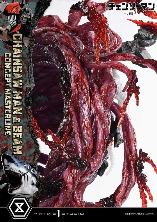 Chainsaw Man Concept Masterline Series Statue 1/6 Chainsaw Man & Beam Bonus Version 73 cm