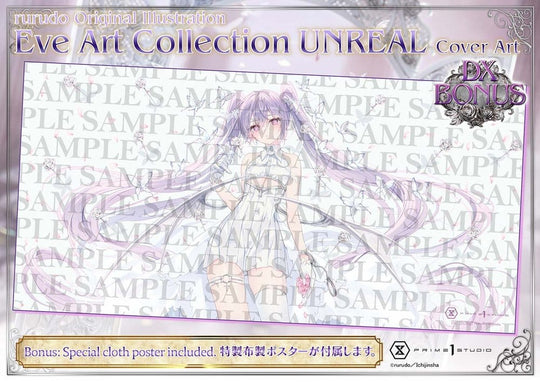 Original Illustration Concept Masterline Statue 1/5 Eve Art Collection UNREAL Cover Art DX Bonus Version 52 cm