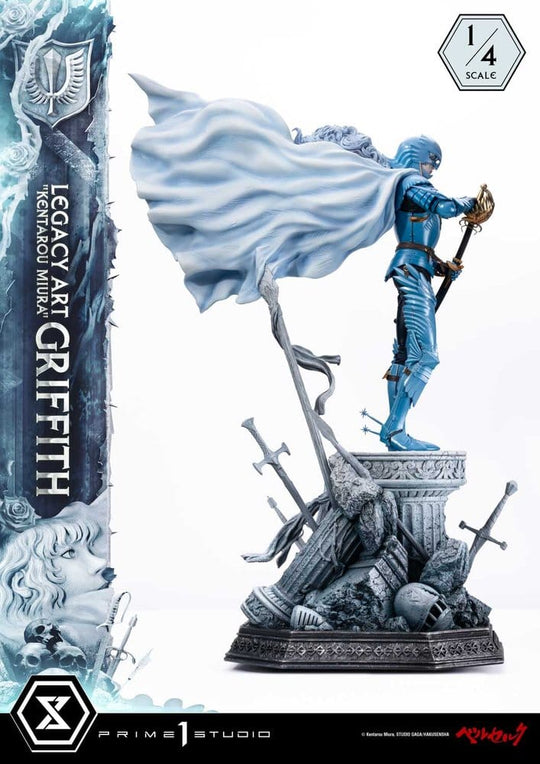 Berserk Legacy Art "Kentarou Miura" Statue 1/4 Griffith 93 cm